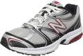 New Balance Trainers Silver Red 480 V2 Running Shoes