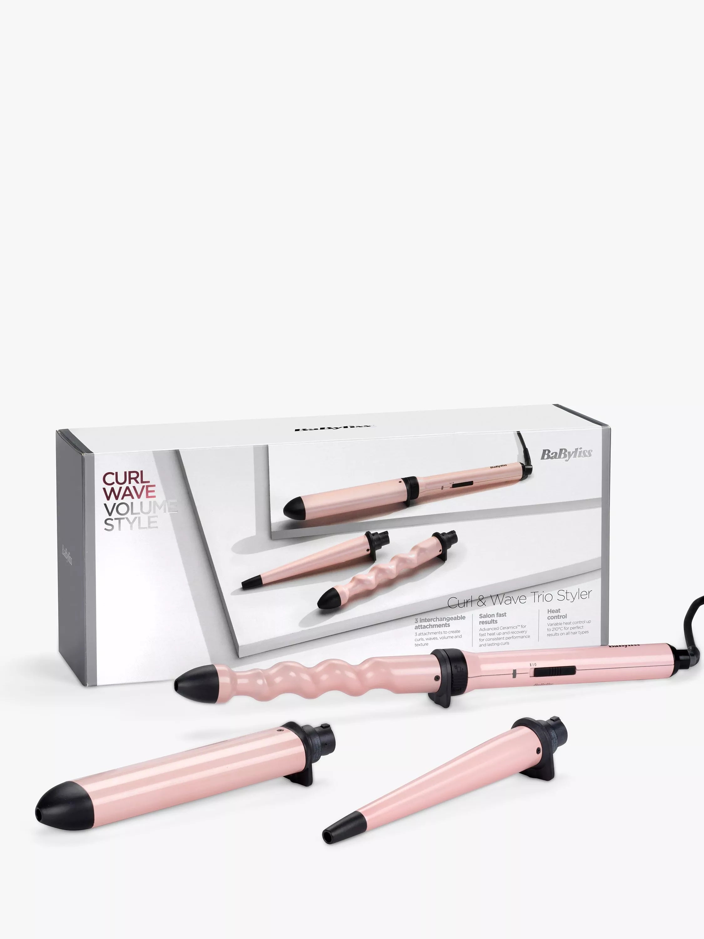 BaByliss Curl & Wave trio Styler set
