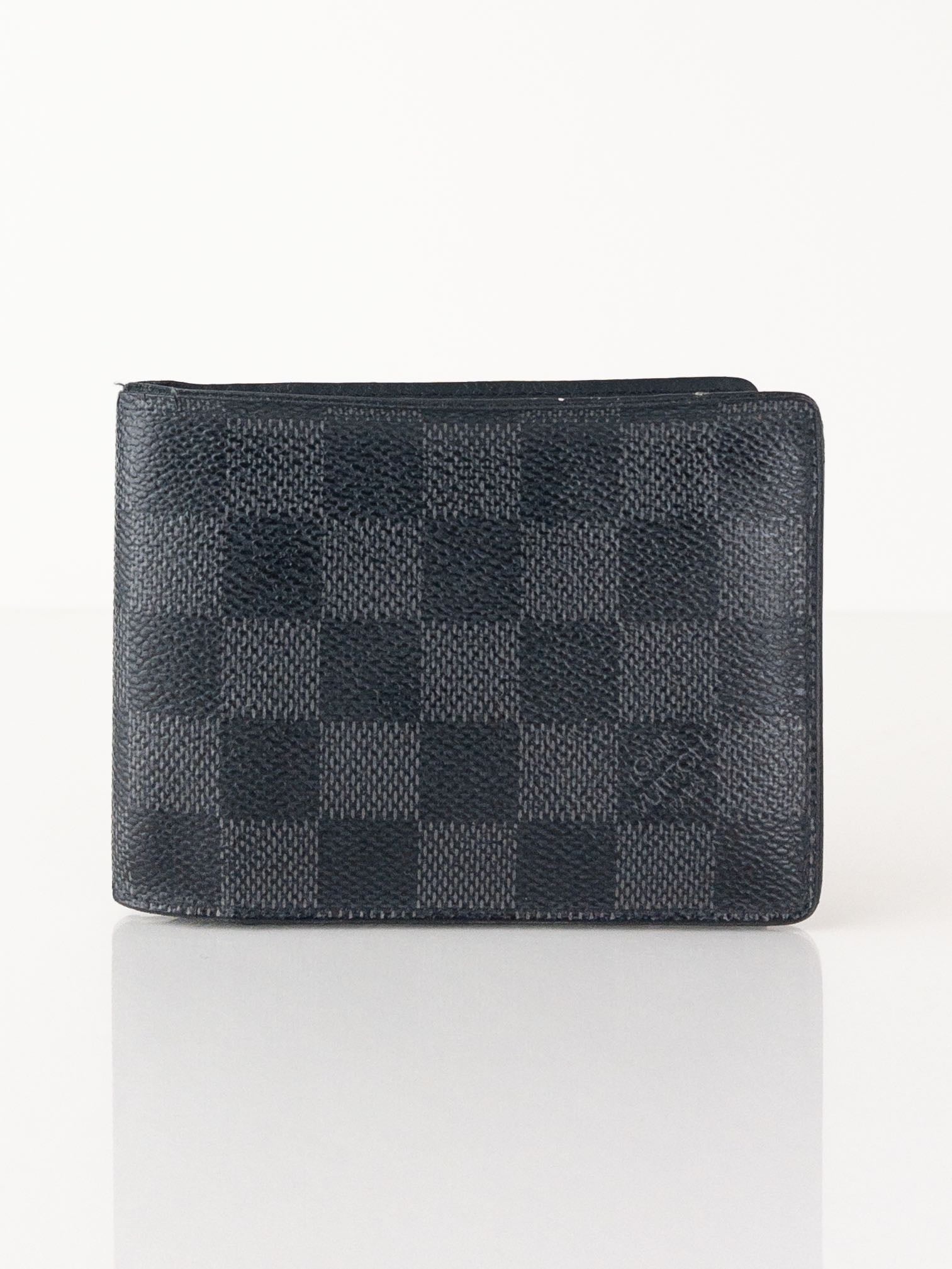 LV Damier Signature Monogram wallet