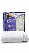 Slumberland King Size Electric Heated Mattress Topper Dual Control Under Blanket
