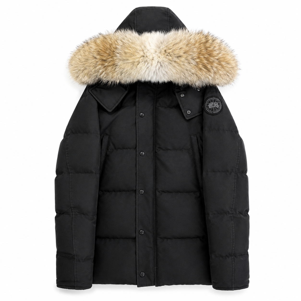 Canada Goose Wyndham Parka Black - Size Medium - Authenticity Guaranteed