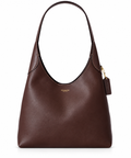 Coach Brooklyn 28 Maple Brass Natural Grain Leather Shoulder Bag - Authenticity Guaranteed