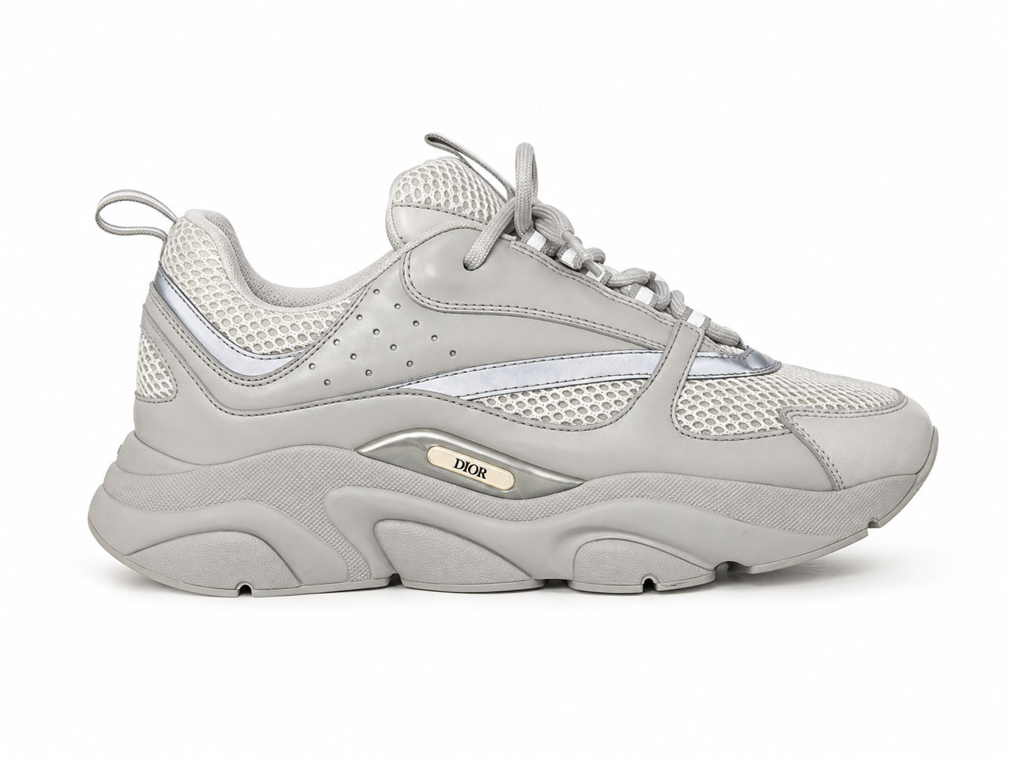 Dior B22 Grey Sneaker - Authenticity Guaranteed