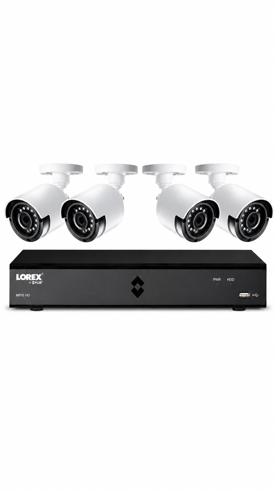 LOREX LHA21081TC4P 8-Channel Full HD 1080p Home Security System