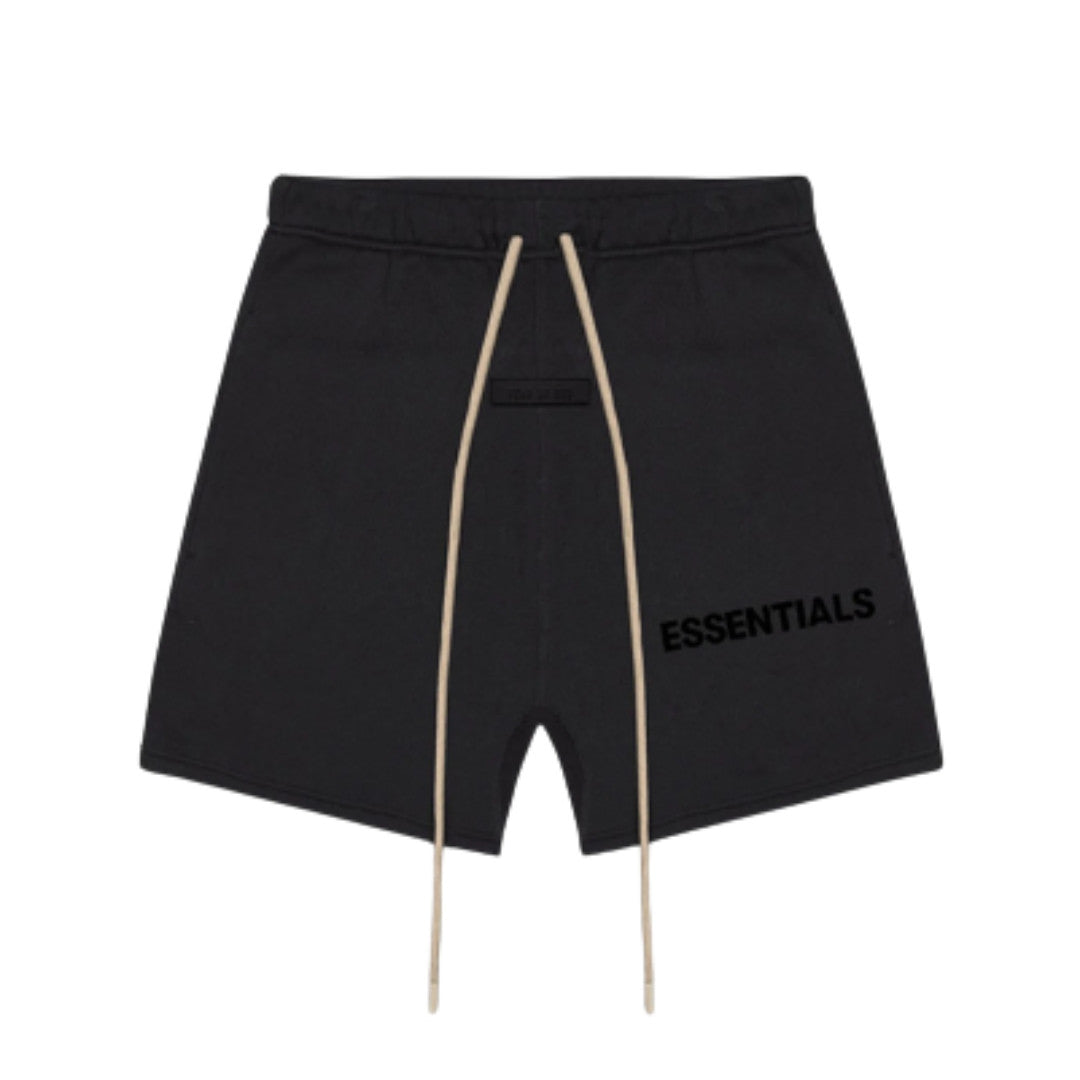 SS23 Essentials Jet Black Shorts☑️