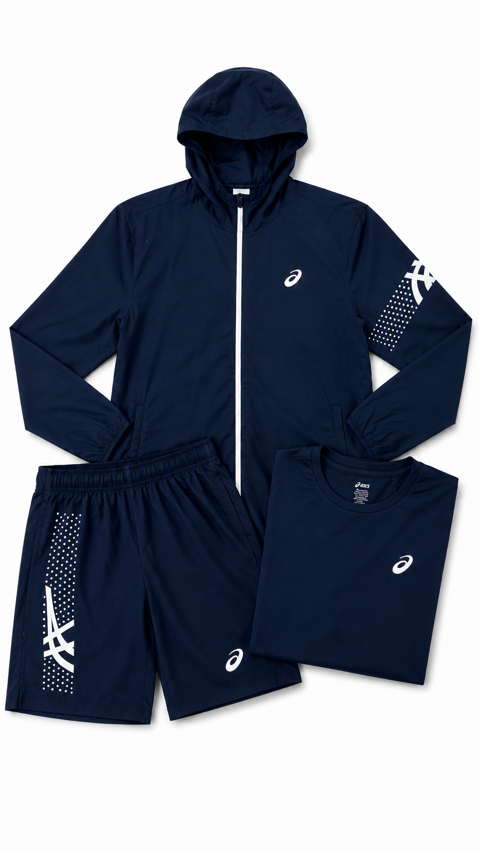 Asics Navy Icon 3pc Set - Large
