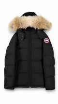 Canada Goose Wyndham Parka Black - Authenticity Guaranteed