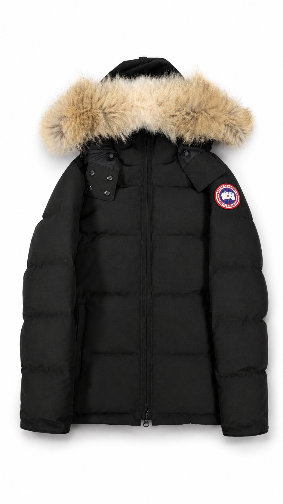 Canada Goose Wyndham Parka Black - Authenticity Guaranteed