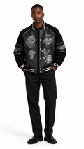Louis Vuitton Men's LV Musical Varsity Jacket Black - Authenticity Guaranteed