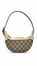 Gucci Women's Ophidia Half Moon Handbag White- Authenticity Guaranteed