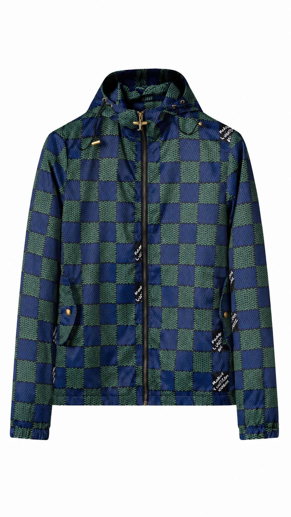 LOUIS VUITTON GREEN WINDBREAKER