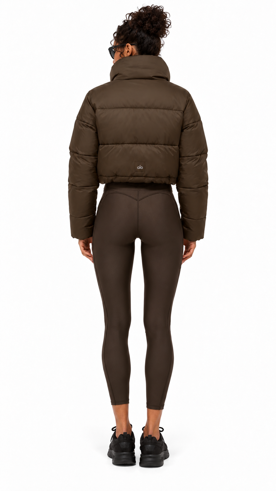 ALO Gold Rush Puffer Jacket - Brown