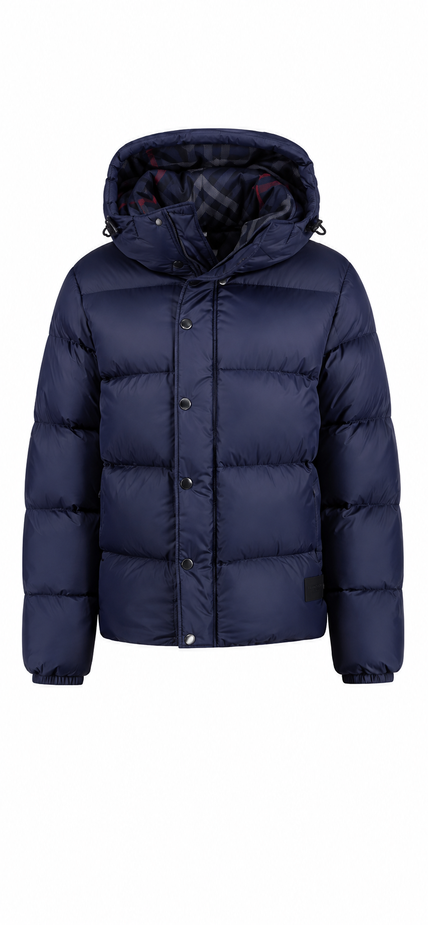 Burberry Halsby Down Puffer Jacket Navy Blue - Authenticity Guaranteed
