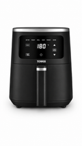 Tower Vortx 4L Single Basket Digital Air Fryer, 1300W, Black