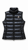 Women’s Moncler Ghany Gilet Black - Authenticity Guaranteed