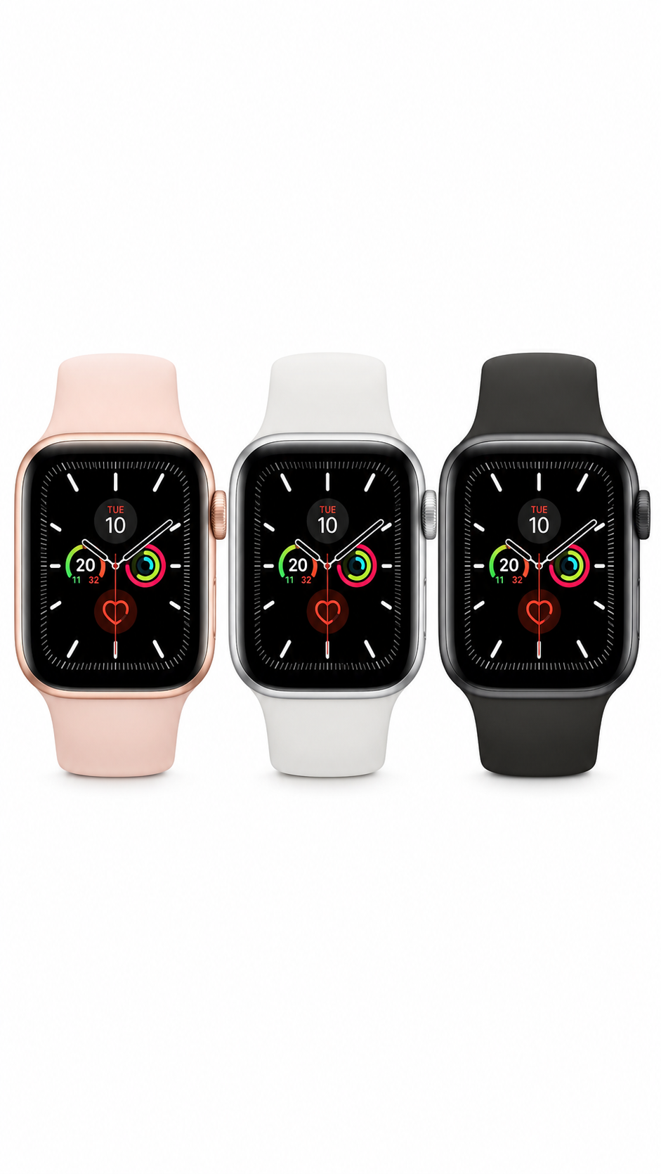 Apple Watch Series 5 - 40mm + 44mm - Various Colours - Good Used