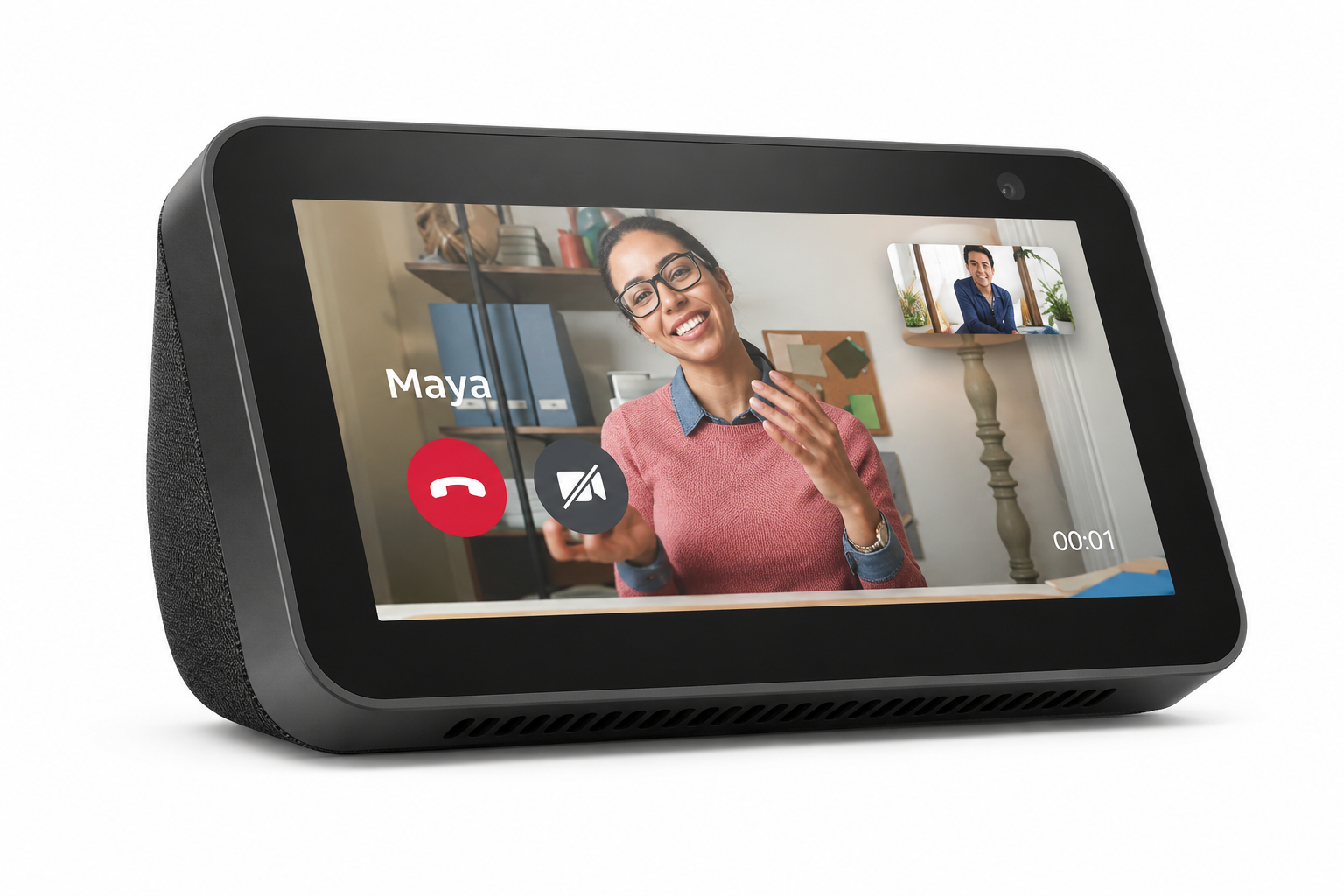Amazon Echo Show 5 2nd Generation smart display with Alexa Charcoal