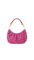 Louis Vuitton Pochette Valley Bag - Luxury Denim Pink