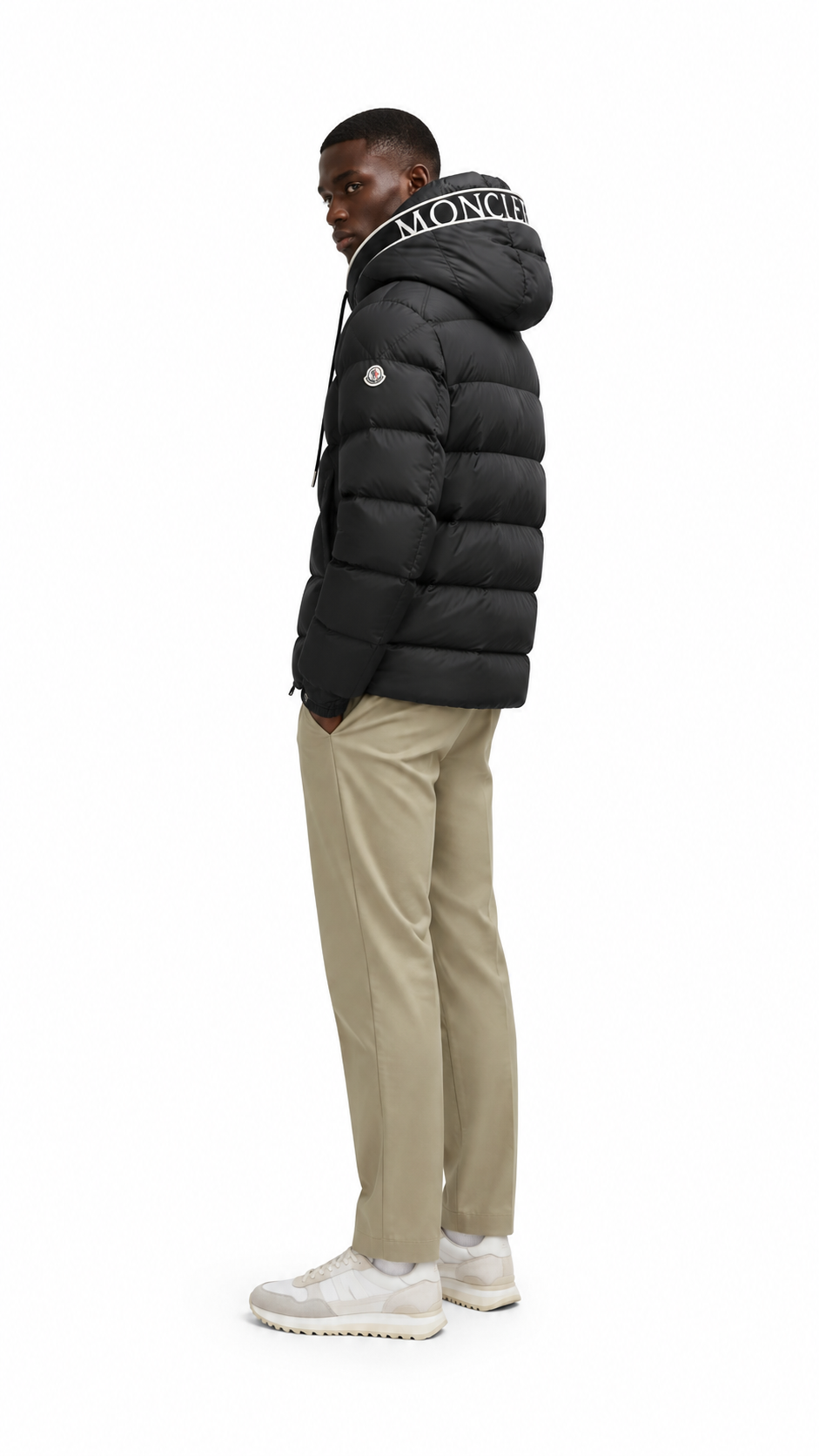 Moncler Cardere Hooded Down Jacket