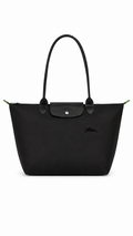 Longchamp Le Pliage Large Black Tote Bag - Authenticity Guaranteed