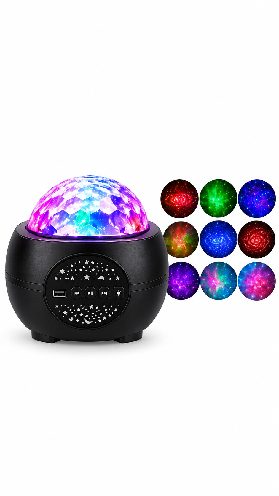 Star Lights Projector 3 in 1 LED Night Galaxy Starry Light Projector New