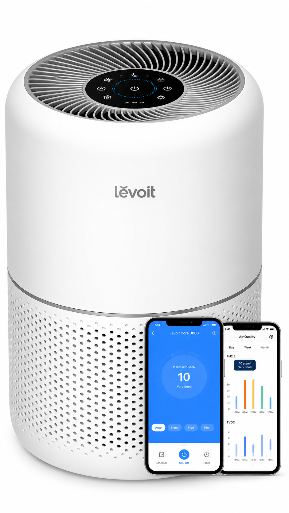 Levoit Core 300S Smart Air Purifier - True HEPA