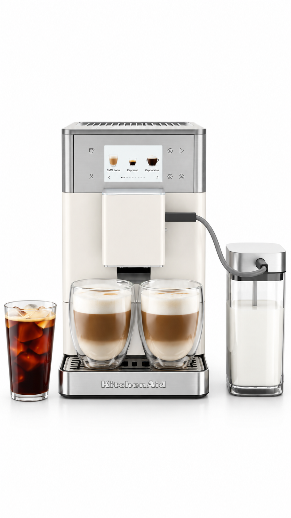 KF4 Fully Automatic Espresso Machine with 8.8cm Touchscreen Control