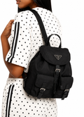 Prada Nylon Black Backpack