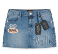 Von Dutch Denim Skirt - Size UK 12-14