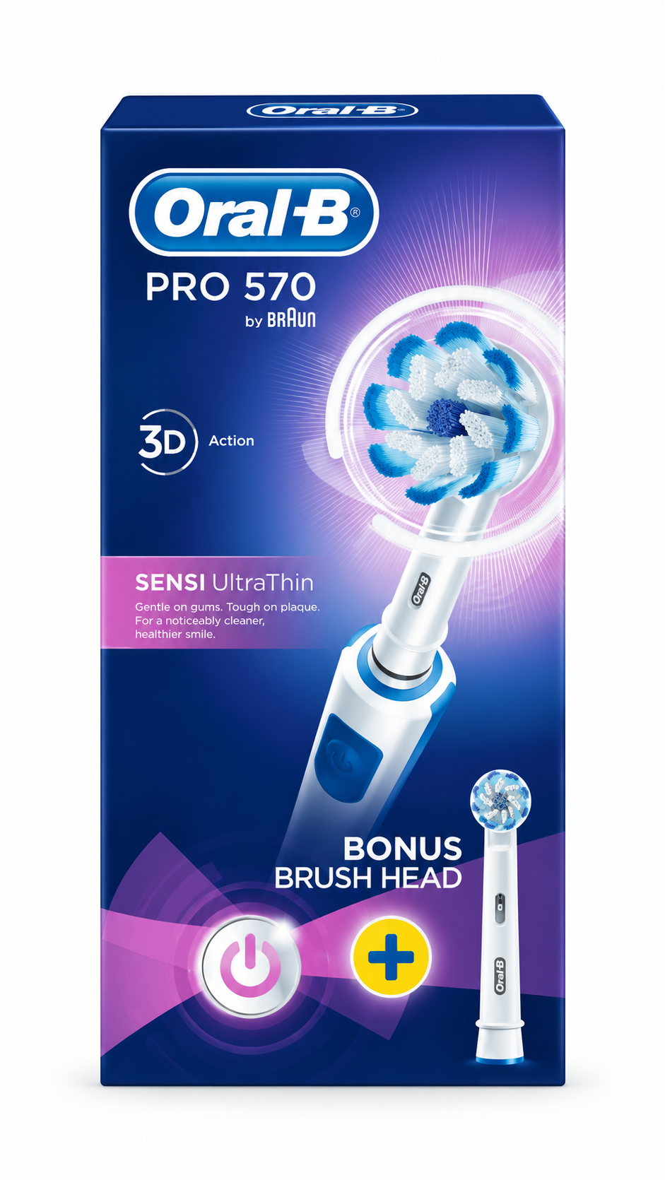 Oral-B Pro 570 Sensi Ultrathin Electric Toothbrush