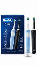 Oral-B Vitality Pro Black & Blue Duo Toothbrushes