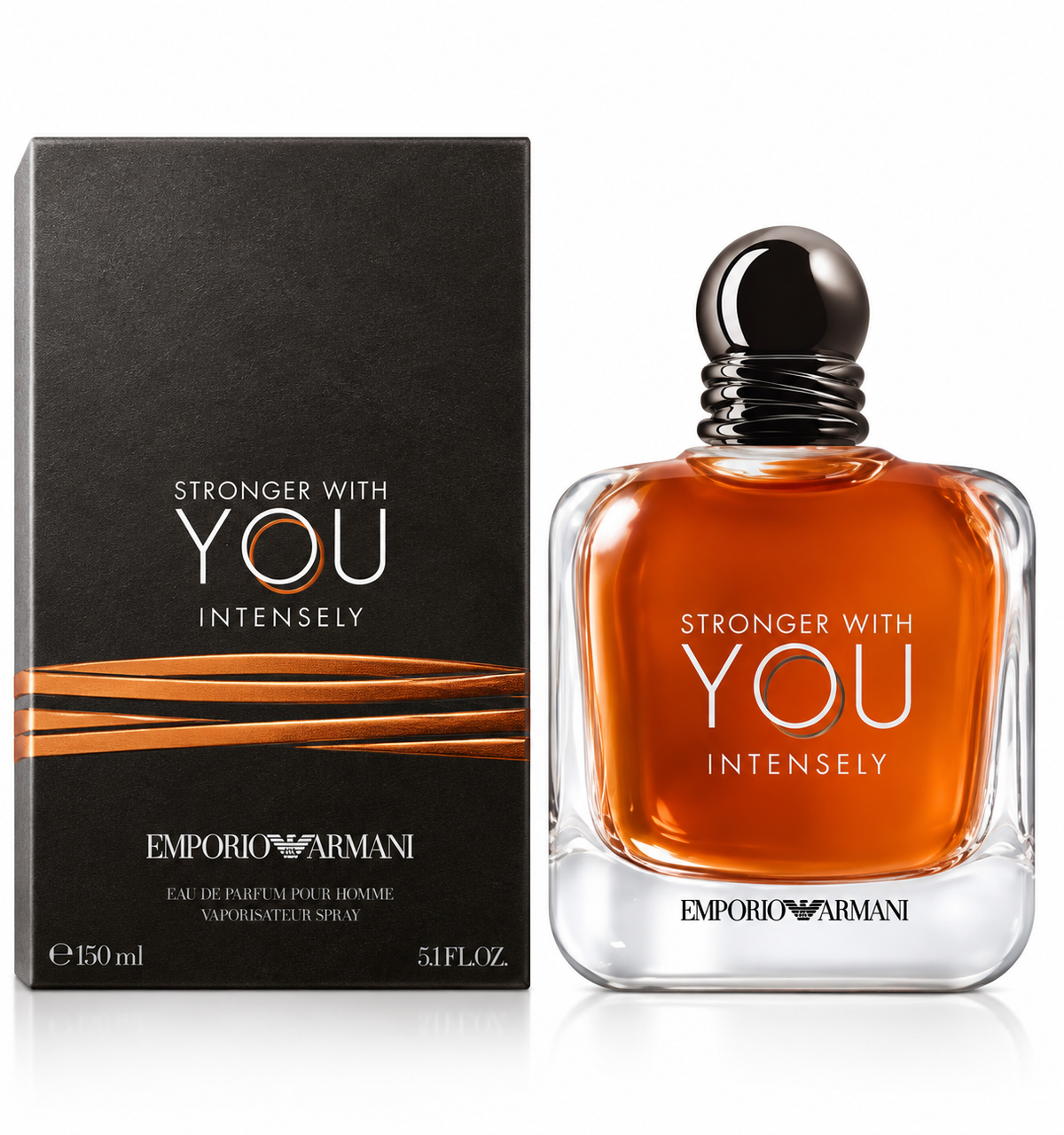 EMPORIO ARMANI STRONGER WITH YOU INTENSELY 150ML EDP SPRAY