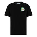 Men's Black L'arche Tennis Club Casablanca T-shirt - Size UK M