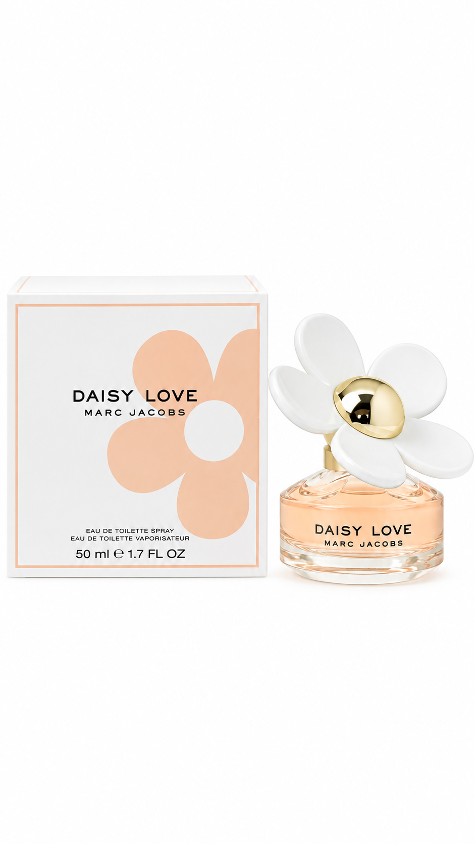 Marc Jacobs Daisy Love 50ml Eau De Toilette EDT Spray For Women Perfume For Her