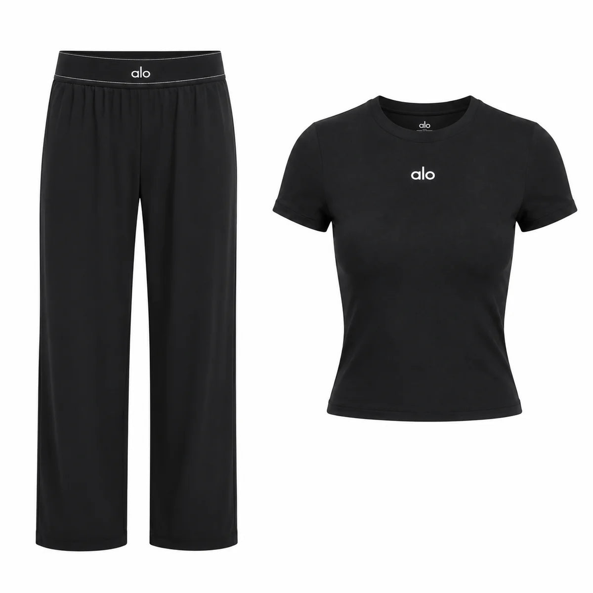 Alo Suit Up Set | Navy / Black / Green
