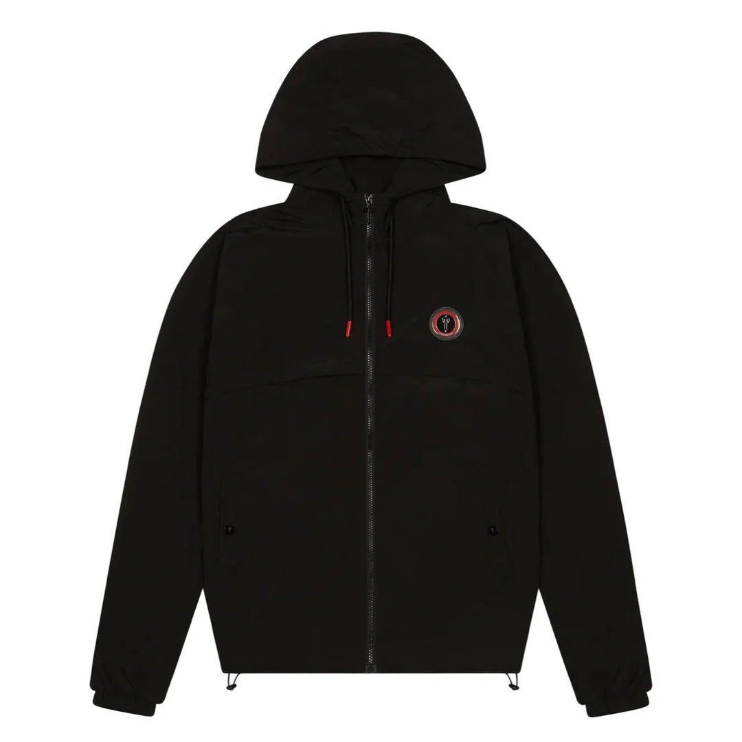 Trapstar Black Red Windbreaker