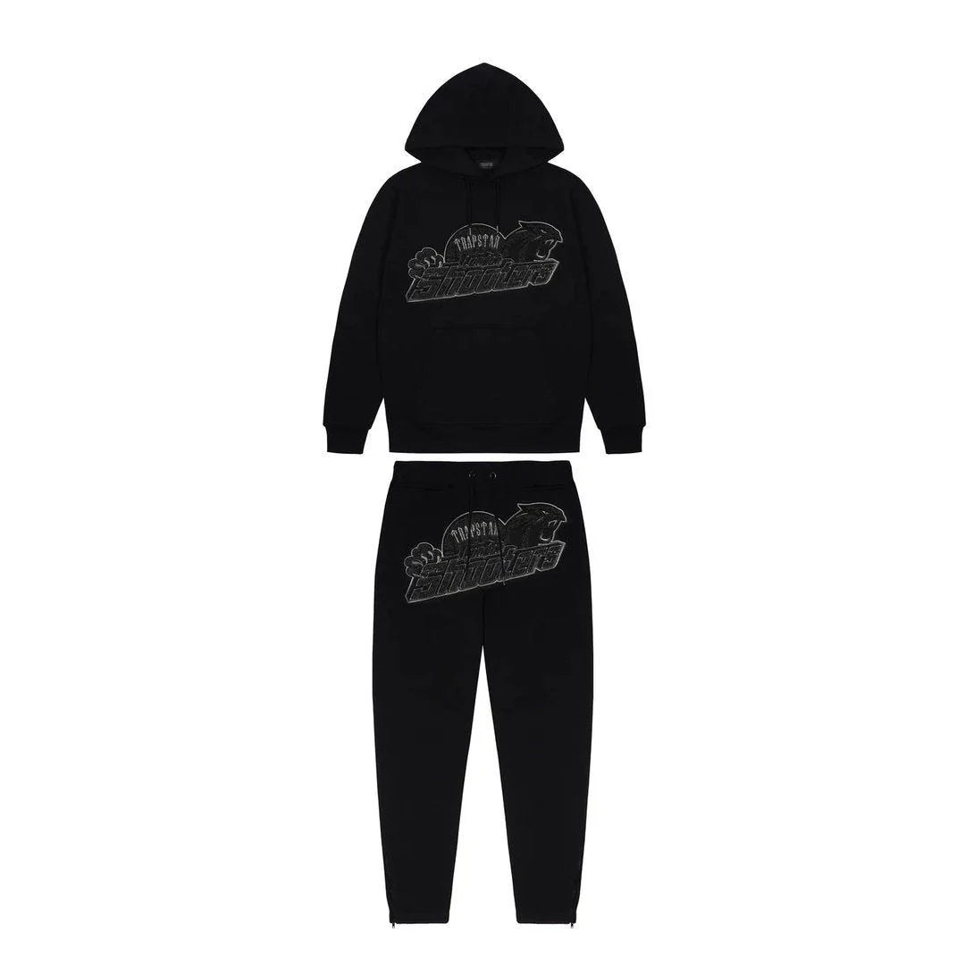 Trapstar Blackout Shooters Tracksuit