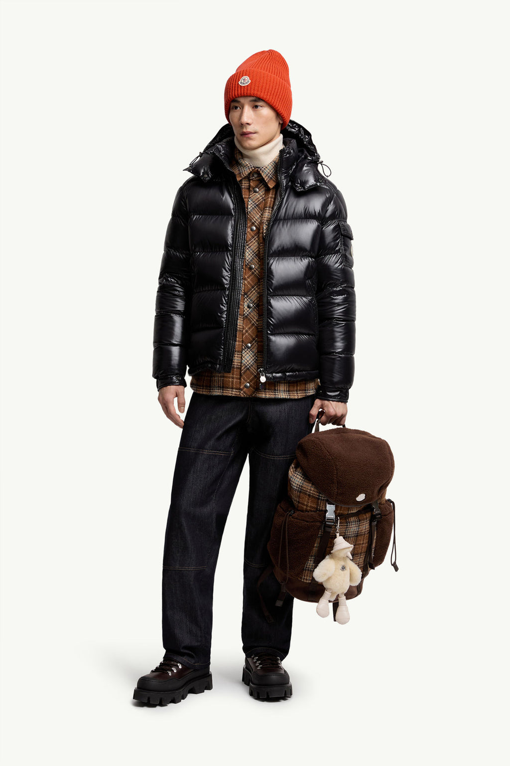 Moncler Maya Hooded Short Down Jacket -