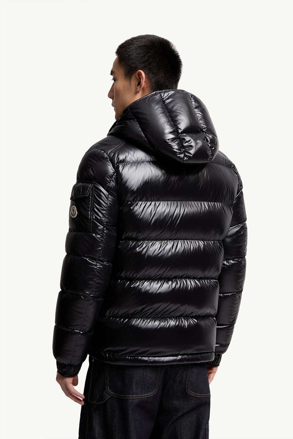 Moncler Maya Hooded Short Down Jacket -