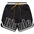 Rhude Court Logo Shorts ⚫️